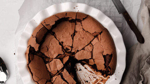 Double Chocolate Mocha Pudding Pie. - Half Baked Harvest