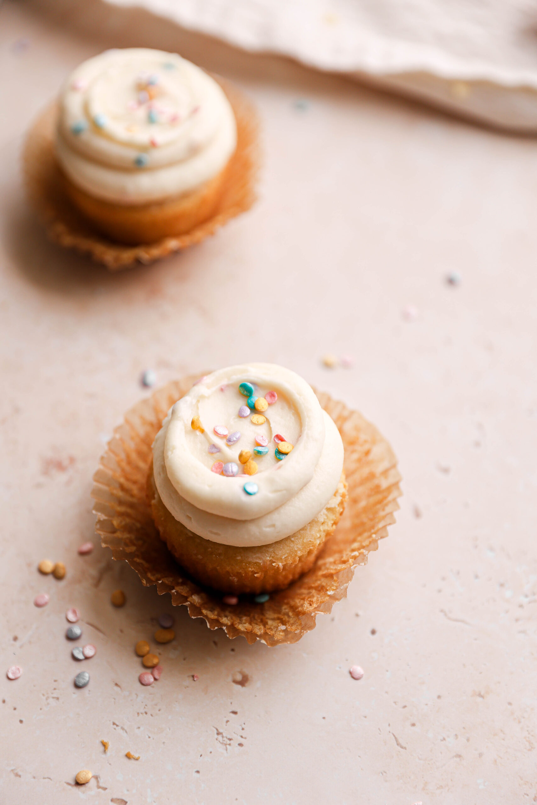 Classic Vanilla Mini Cupcakes